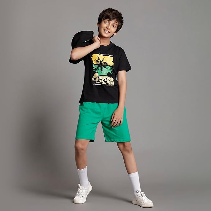 Fit Tshirt and Shorts Set - Image 4