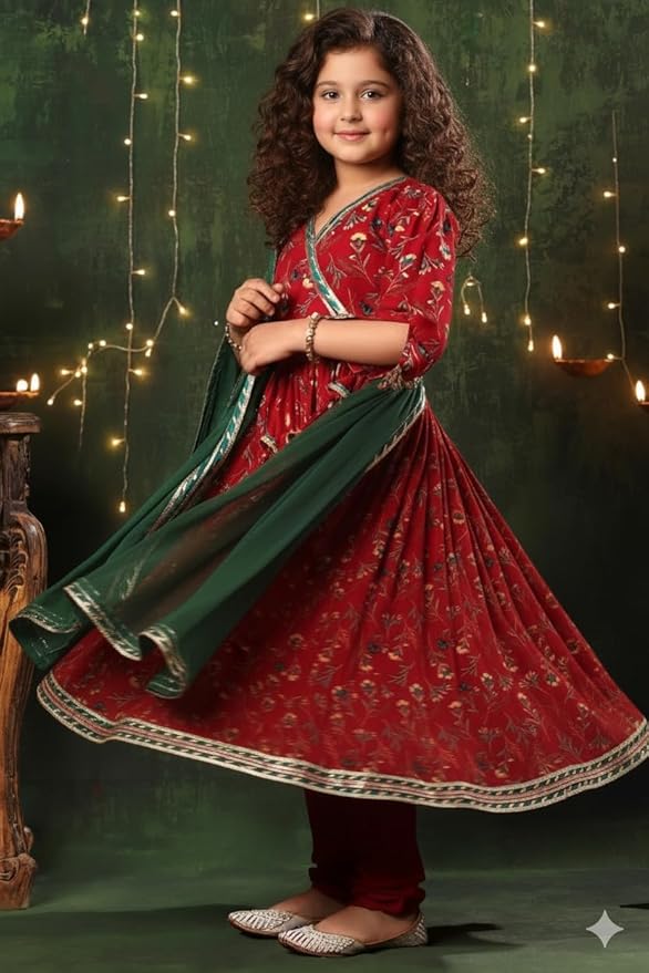 Churidar Payjama and Dupatta Girls - Image 3