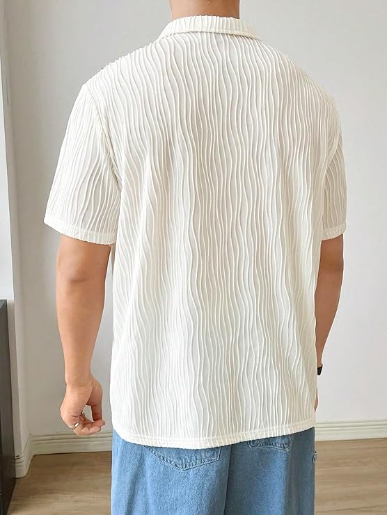 Men Casual Half Sleeve Fit T-Shirt - Image 3