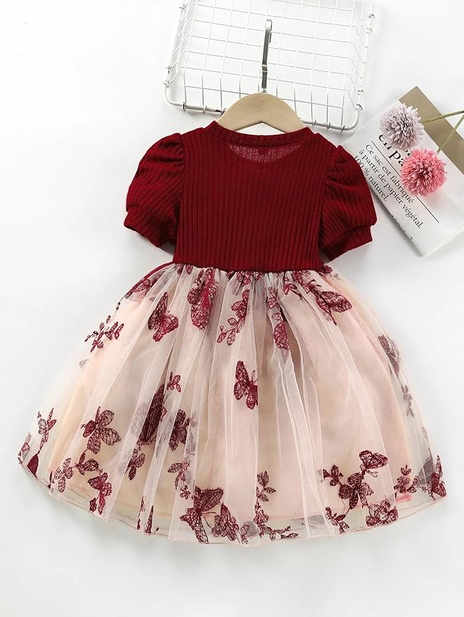 Girls Cap Sleeve Dress - Image 5