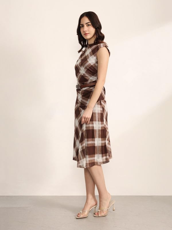 Kazo Manor Midi Dress with Belt - Image 6